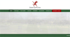 Desktop Screenshot of dykegolf.com